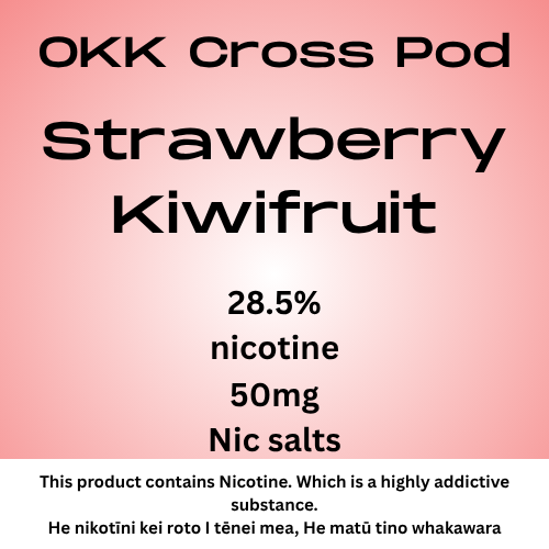 OKK Strawberry Kiwifruit 28.5mg Nic Salt Pod 5000 Puff