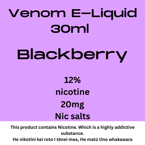 Venom 20mg Blackberry