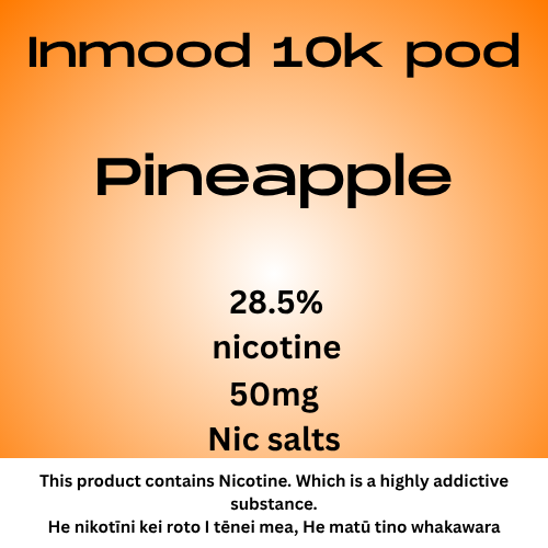 Inmood Pineapple 10k 40mg Nic Tote Pod