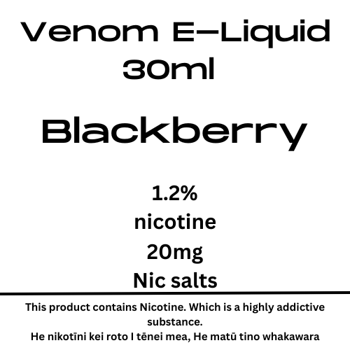 Venom 20mg Blackberry