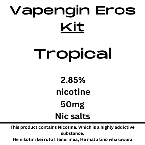 Vapengin Eros Kit Tropical 28.5mg/ml Nicotine