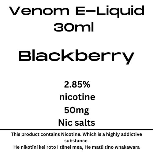 Venom 50mg Blackberry