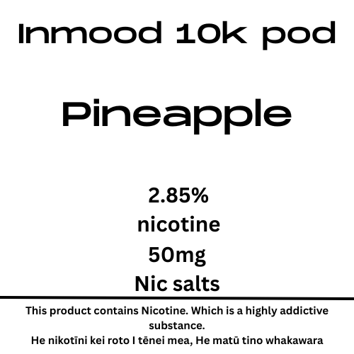 Inmood Pineapple 10k 40mg Nic Tote Pod