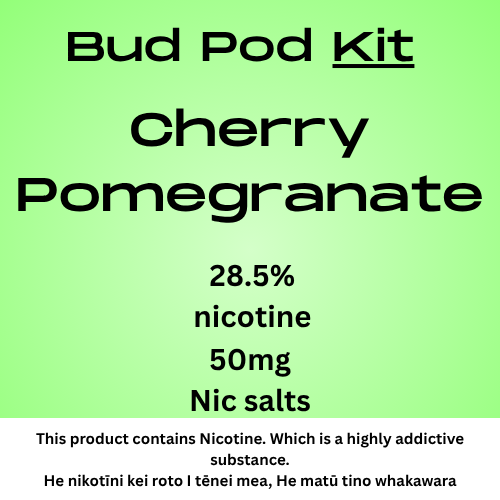 Bud Kit Cherry Pomegranate 2.8% Nicotine