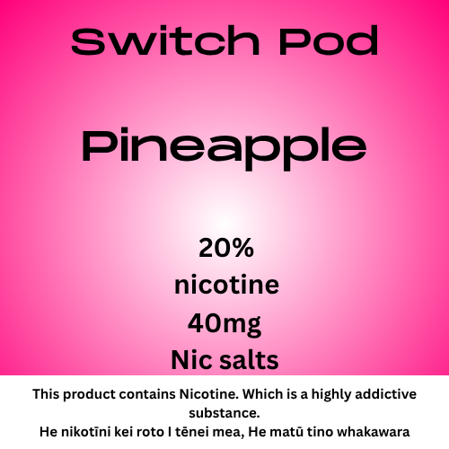 Switch Pineapple 40mg Nic Salt Pod