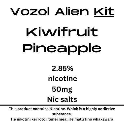 Vozol Alien Luxe Kit Kiwifruit Pineapple 25mg/ml Nicotine