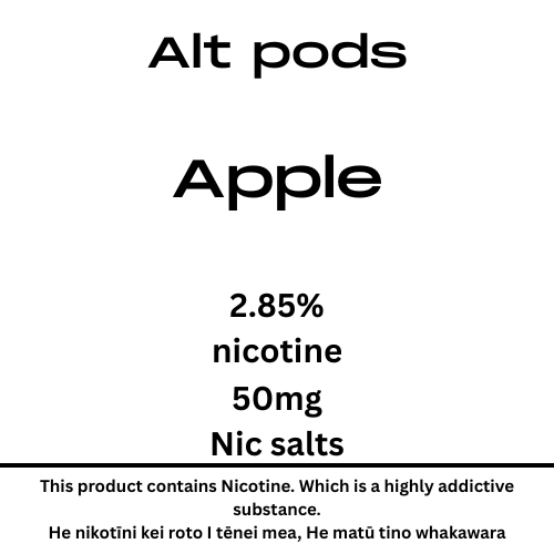 Alt Nu Pods Apple 2.85% Nicotine
