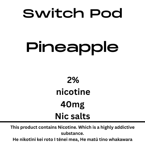 Hurihia te Pineapple 40mg Nic Salt Pod
