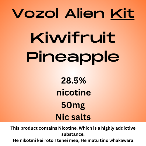 Vozol Alien Luxe Kit Kiwifruit Pineapple 25mg/ml Nicotine