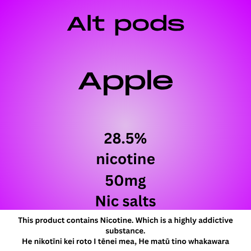 Alt Nu Pods Apple 2.85% Nicotine