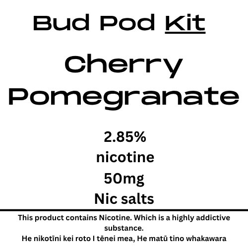 Bud Kit Cherry Pomegranate 2.8% Nicotine