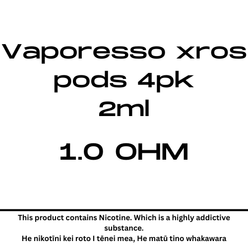 Vaporesso Xros 1.0 Mesh Pod 4 Pack Corex 2.0