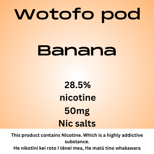 Wotofo Nexpod Pod Banana 40mg Nic Salt