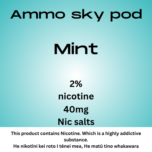 Ammo Sky Pod Mint 20mg/ml Nicotine