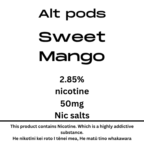 Alt Nu Pods Sweet Mango 2.85% Nicotine