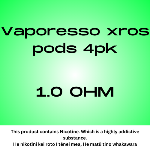 Vaporesso Xros 1.0 Mesh Pod 4 Pack Corex 2.0