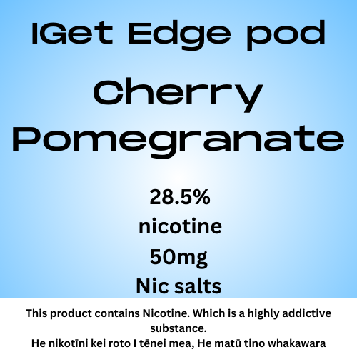Iget Edge Pod Cherry Pomegranate 28.5mg Nicotine