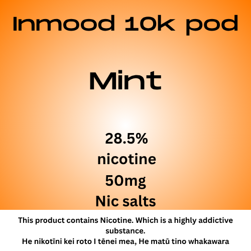 Inmood 10k Mint 40mg Nic Salt