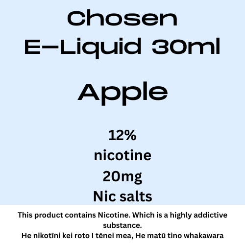 Chosen Apple 20mg Nic Salt