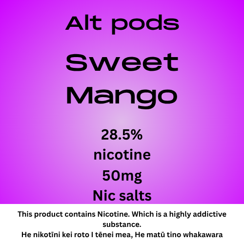 Alt Nu Pods Sweet Mango 2.85% Nicotine