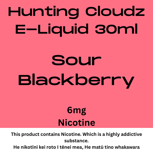 Hunting Clouds Sour Blackberry 6mg 60ml
