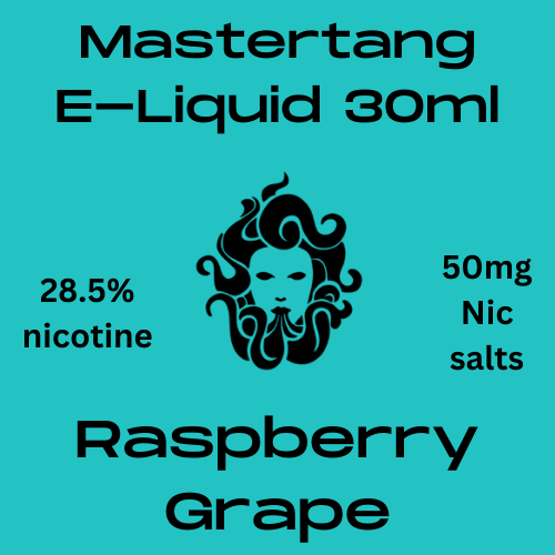 Master Tang Raspberry Grape 50mg nic tote 30ml
