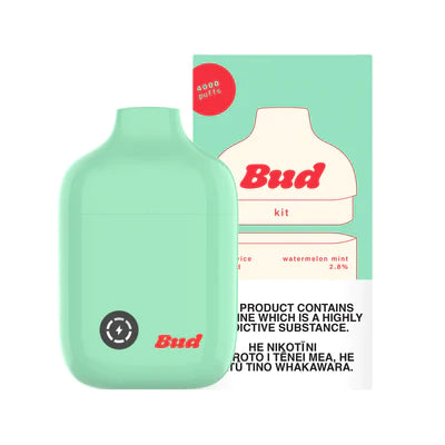 Bud Watermelon Mint Kit  - Device + 1 Pod 28mg Nic Salt