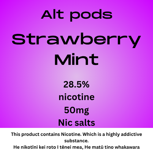 Alt Nu Pods Strawberry Mint 2.85% Nicotine