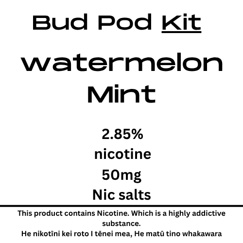 Pua Merengi Mint Kit - Pūrere + 1 Pod 28mg Nic Tote 