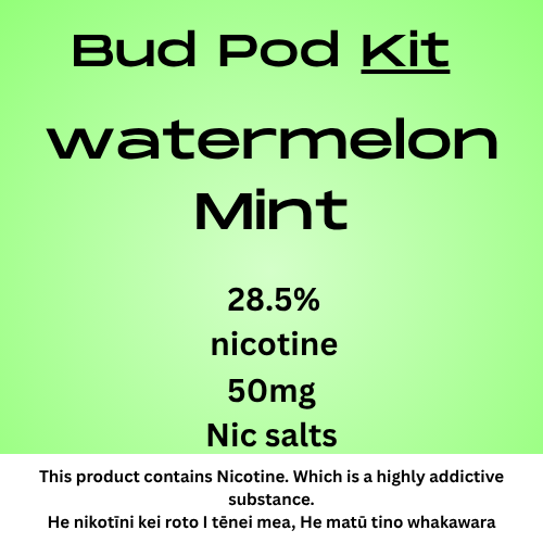 Bud Kit Watermelon Mint 2.8% Nicotine