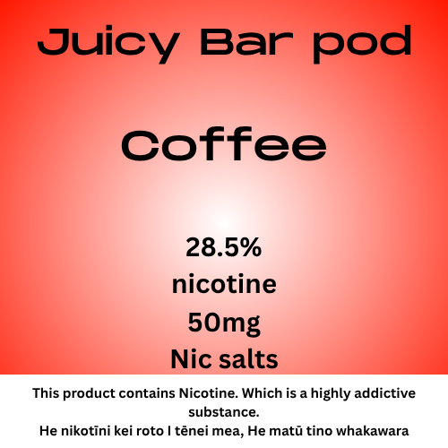 Pae Huka Pod Huka Kawhe 50mg Tote Nic