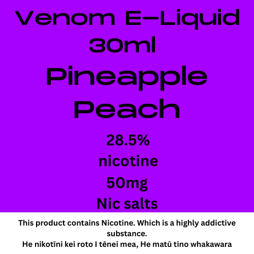 Venom 50mg Pineapple Peach