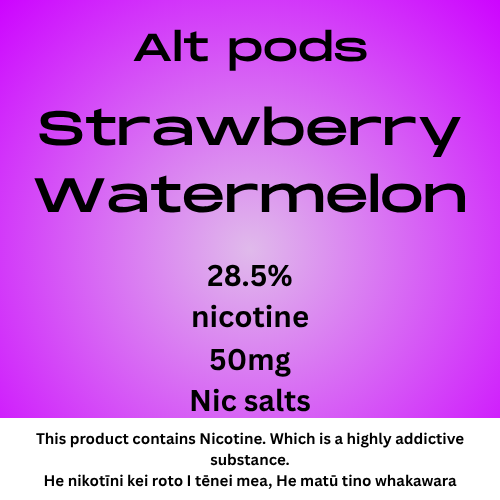 Alt Nu Pods Strawberry Watermelon 2.85% Nicotine