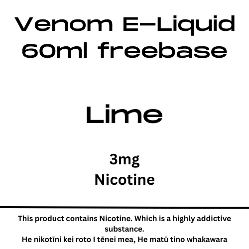 Venom 3mg Lime 60ml