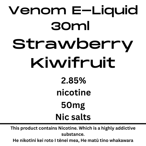 Venom 50mg Strawberry Kiwifruit