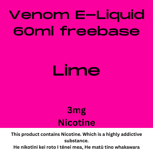 Venom 3mg Lime 60ml