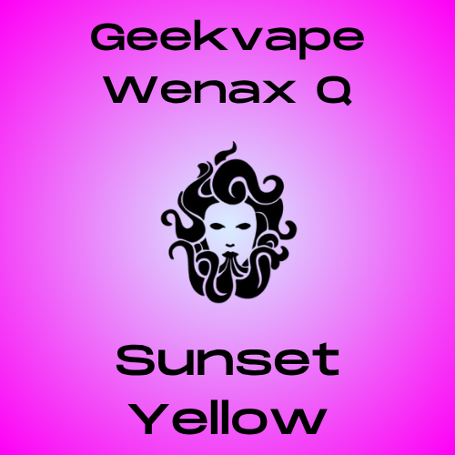 Geekvape Wenax Q Pod Kit Sunset Yellow