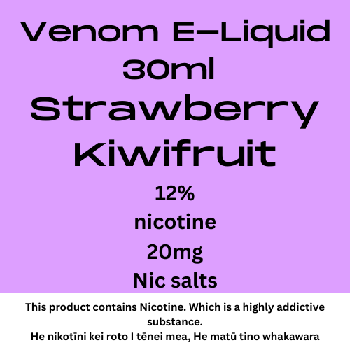 Venom 20mg Strawberry Kiwifruit