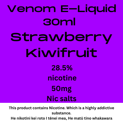 Venom 50mg Strawberry Kiwifruit