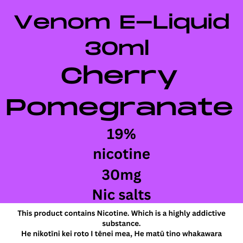 Venom 30mg Cherry Pomegranate
