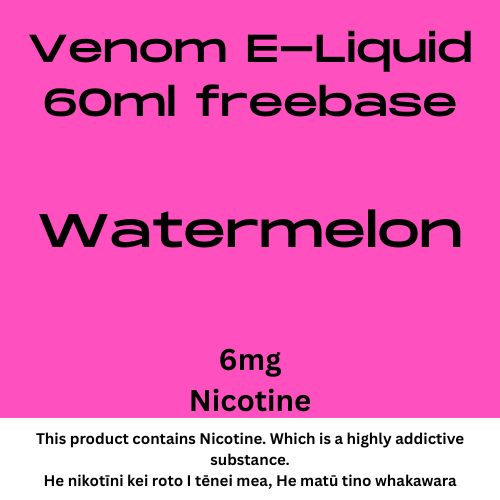 Venom 6mg Watermelon Mint 60ml