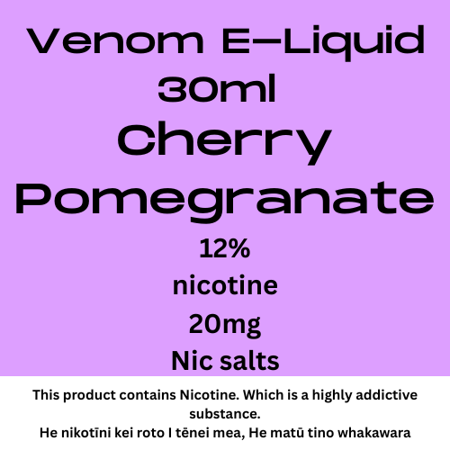 Venom 20mg Cherry Pomegranate