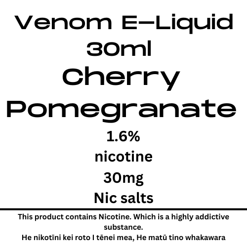Venom 30mg Cherry Pomegranate