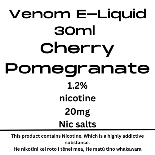 Venom 20mg Cherry Pomegranate