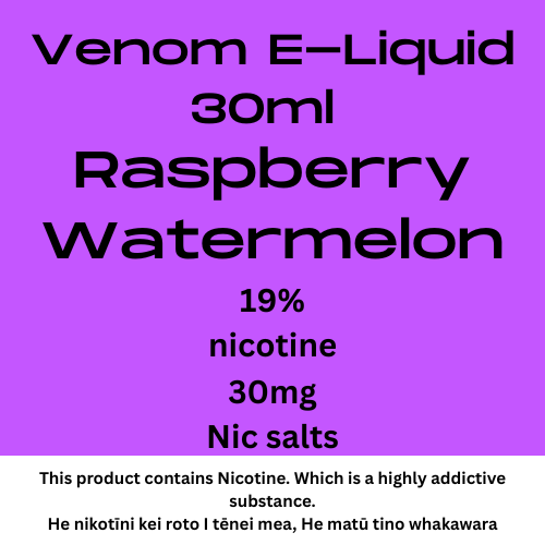 Venom 30mg Raspberry Watermelon