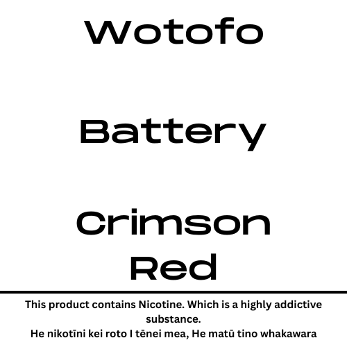 Wotofo Nexpod Battery Crimson Red