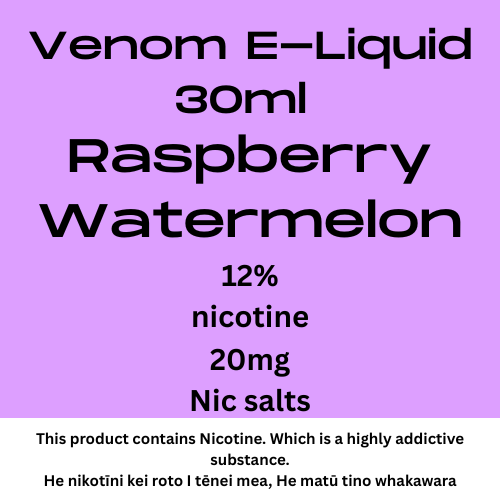 Venom 20mg Raspberry Watermelon