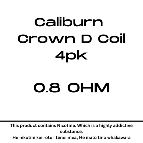 Caliburn Crown D 0.8 Coil 4Pk