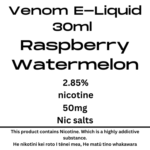 Venom 50mg Raspberry Watermelon