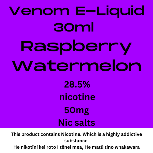 Venom 50mg Raspberry Watermelon
